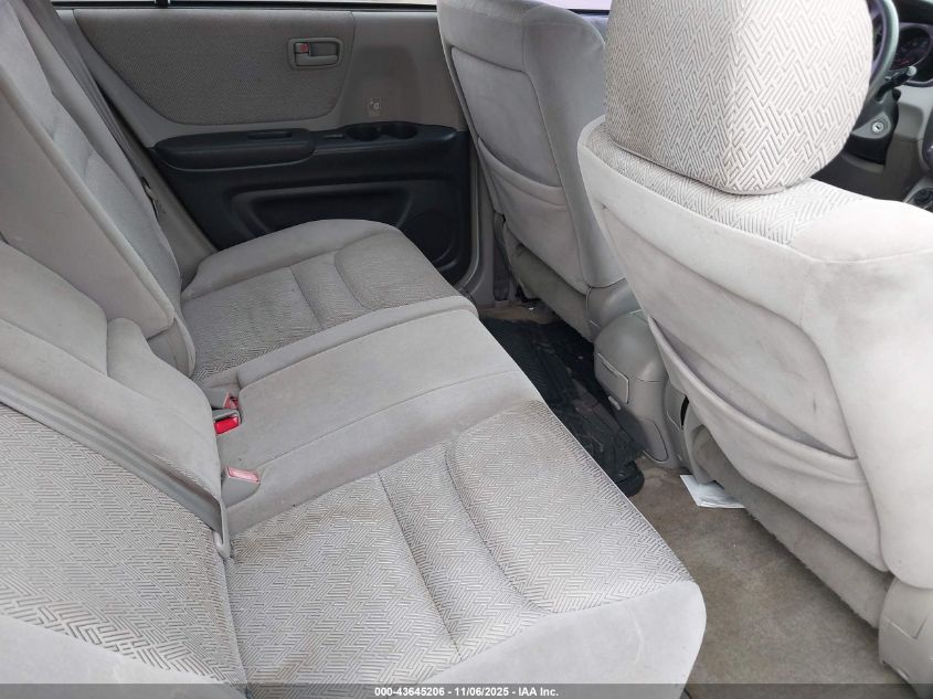 2003 Toyota Highlander V6 VIN: JTEHF21A930148216 Lot: 43645206