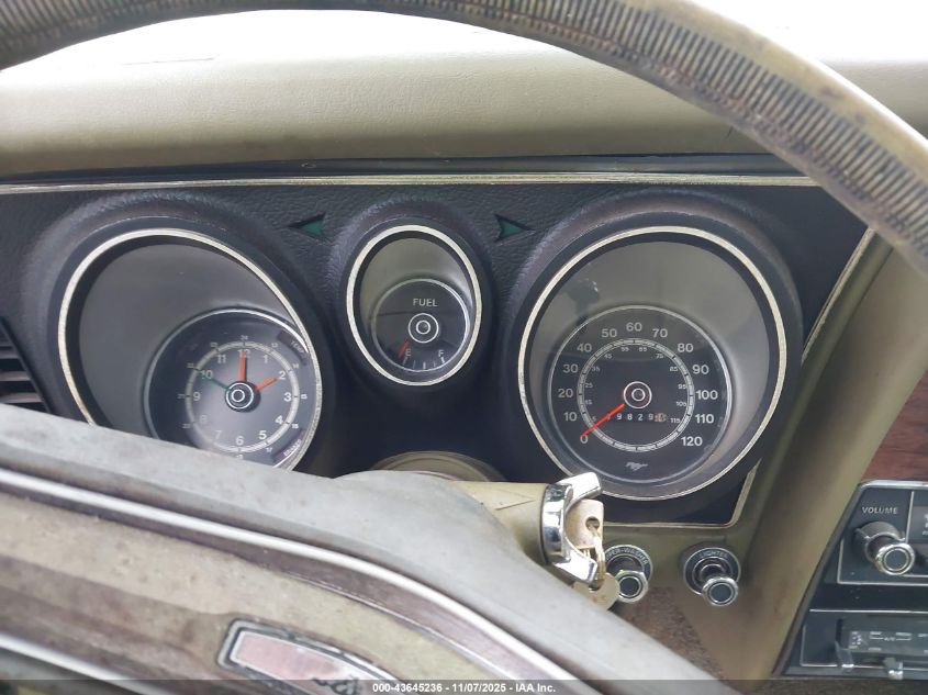 1973 Ford Mustang VIN: 3F04H261310 Lot: 43645236