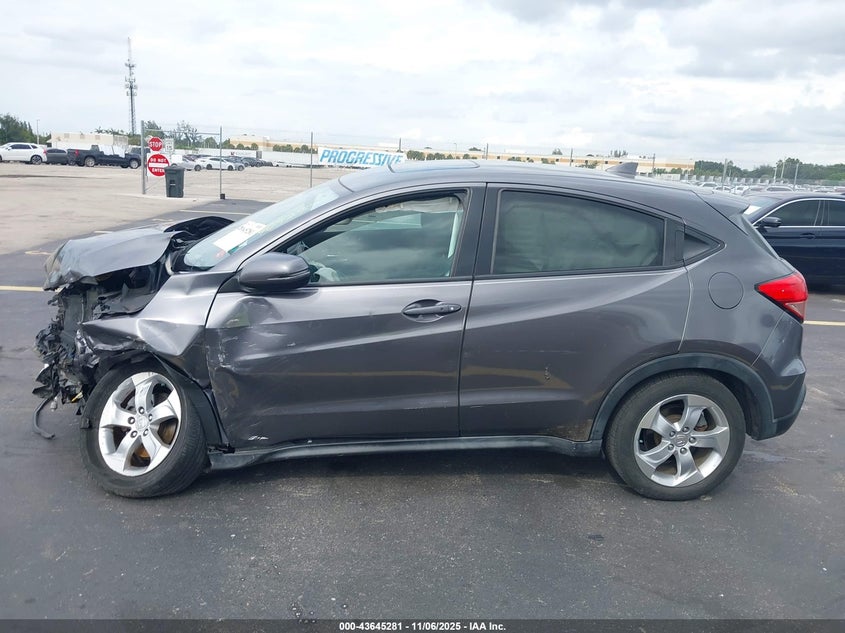 2016 HONDA HR-V EX - 3CZRU5G5XGM704279