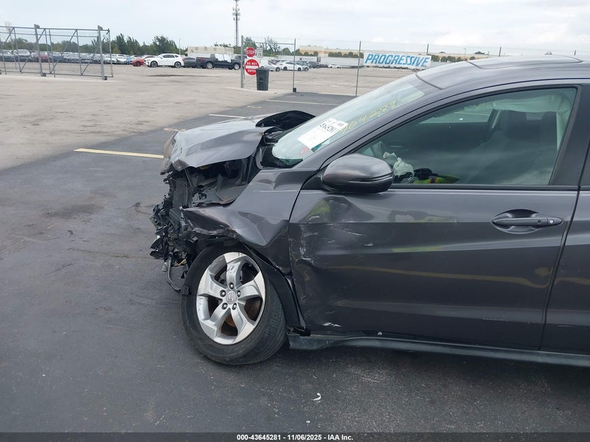 2016 HONDA HR-V EX - 3CZRU5G5XGM704279