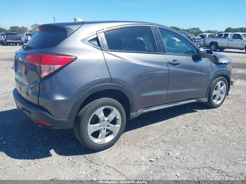 2016 Honda Hr-V Ex