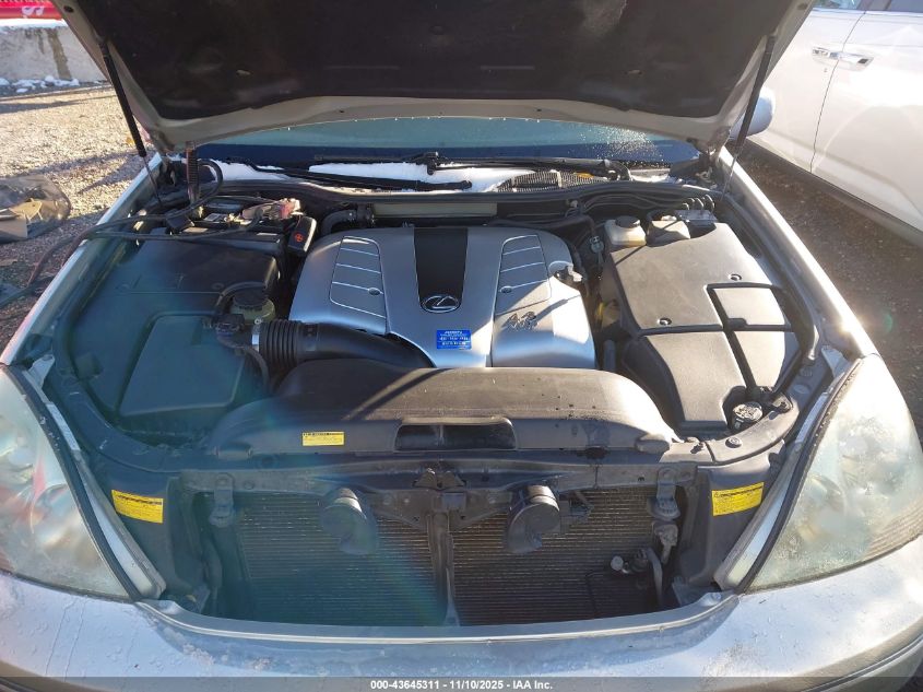 2001 Lexus Ls 430 VIN: JTHBN30FX10005951 Lot: 43645311