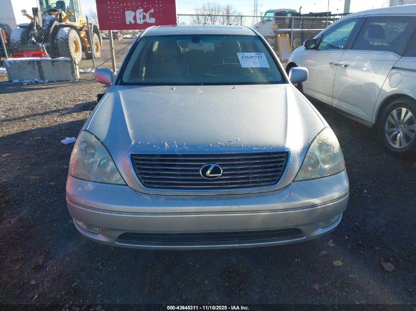 2001 Lexus Ls 430 VIN: JTHBN30FX10005951 Lot: 43645311