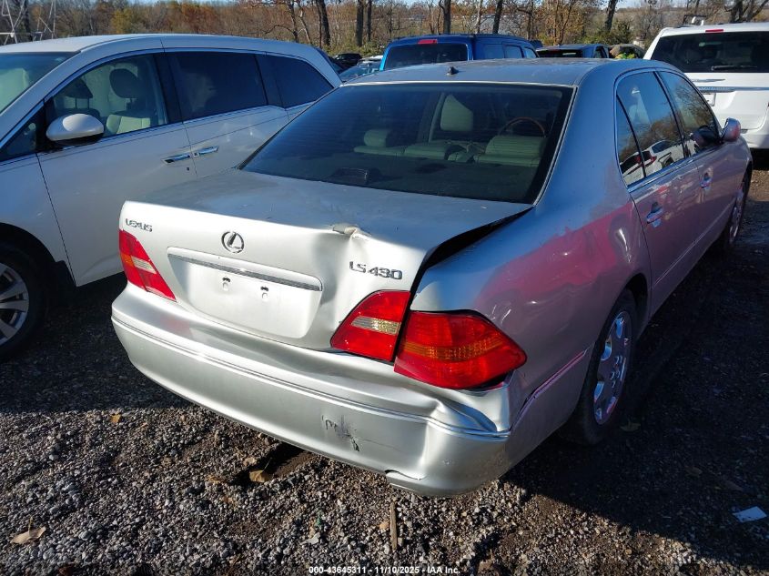 2001 Lexus Ls 430 VIN: JTHBN30FX10005951 Lot: 43645311