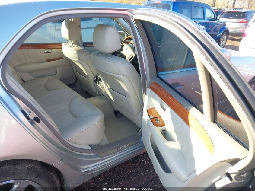 2001 Lexus Ls 430 VIN: JTHBN30FX10005951 Lot: 43645311