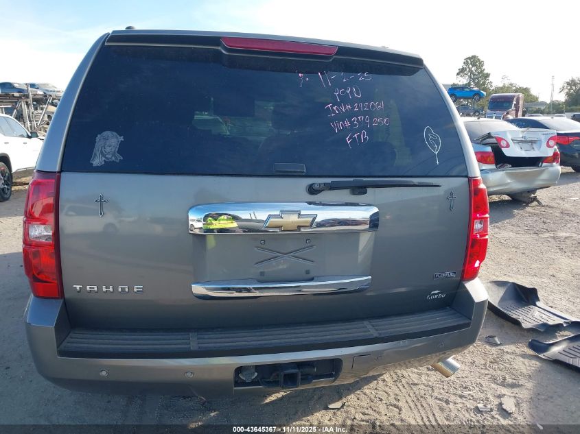 2007 Chevrolet Tahoe Lt VIN: 1GNFC130X7J379250 Lot: 43645367