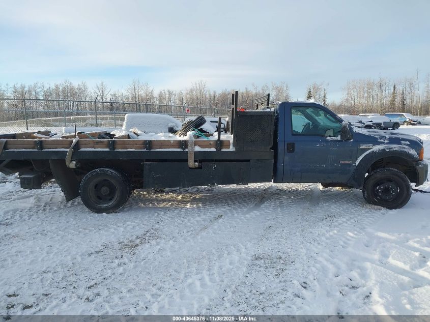2006 Ford F-550 Chassis Xl/Xlt VIN: 1FDAF56P16EA37716 Lot: 43645376