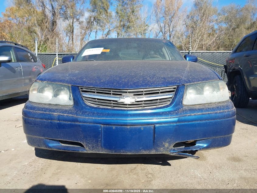 2005 Chevrolet Impala VIN: 2G1WF52E959103776 Lot: 43645399