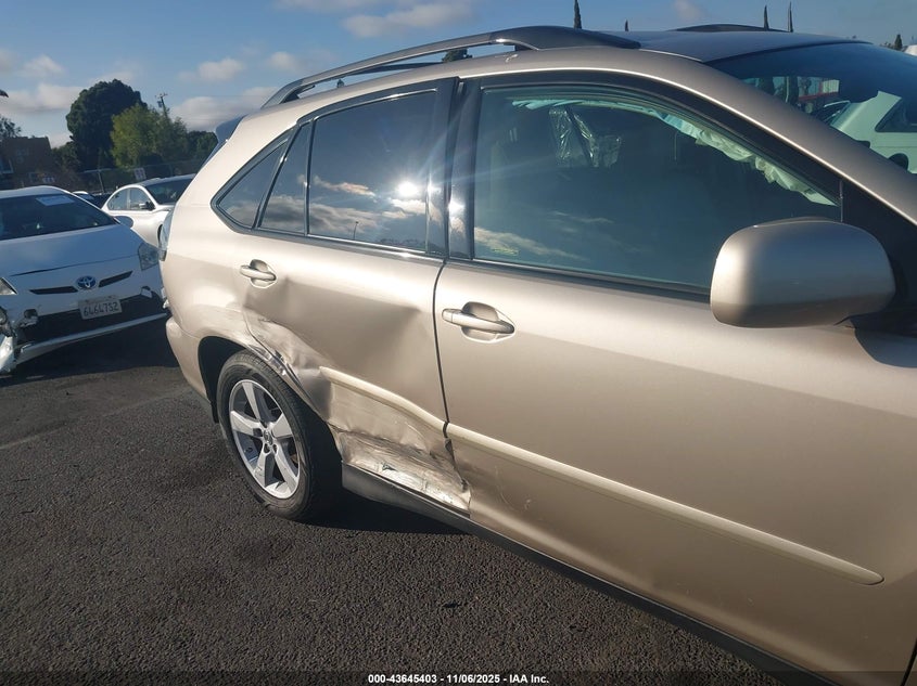 2007 Lexus Rx 350 VIN: 2T2GK31U07C016822 Lot: 43645403