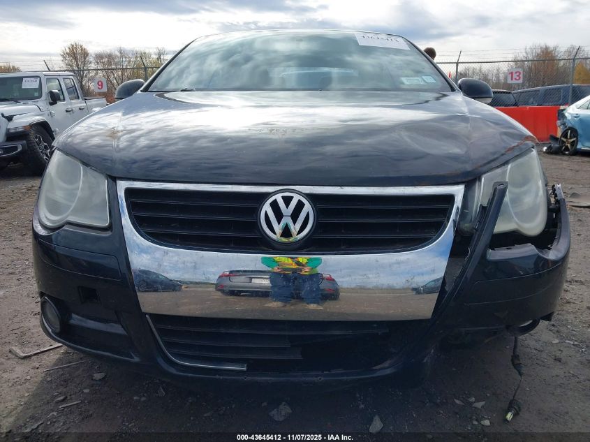 2008 Volkswagen Eos Komfort/Turbo VIN: WVWBA71F58V051865 Lot: 43645412