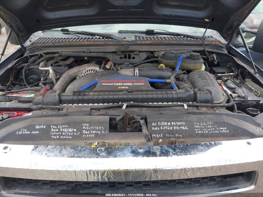 2007 Ford F-250 Lariat/Xl/Xlt VIN: 1FTSW21P17EA25811 Lot: 43645421