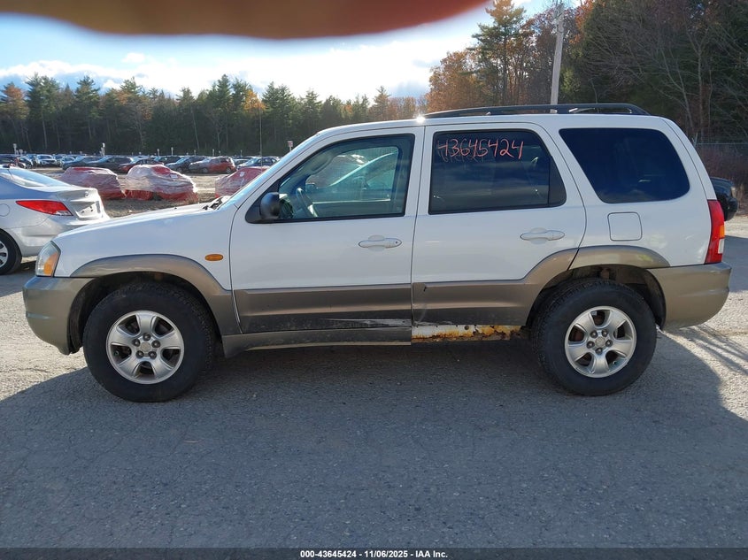2003 Mazda Tribute Es V6 VIN: 4F2CZ96123KM54623 Lot: 43645424