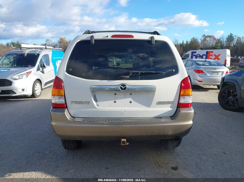 2003 Mazda Tribute Es V6 VIN: 4F2CZ96123KM54623 Lot: 43645424