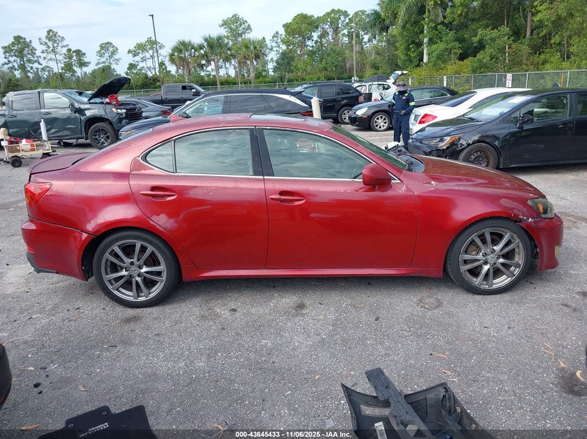 2008 Lexus Is 250 VIN: JTHBK262685054133 Lot: 43645433