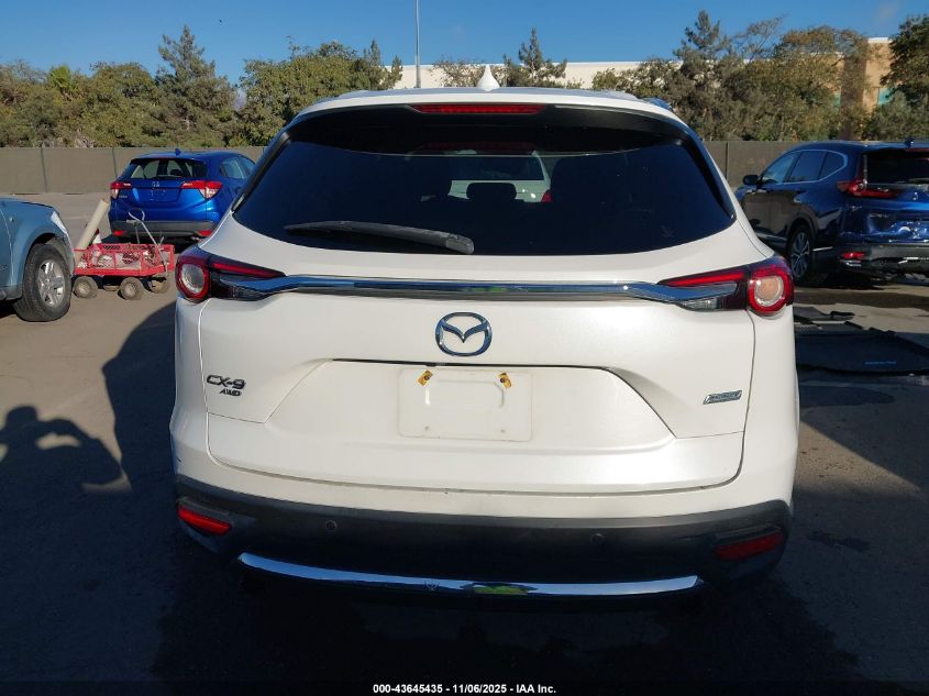 2018 Mazda Cx-9 Grand Touring VIN: JM3TCBDYXJ0227964 Lot: 43645435