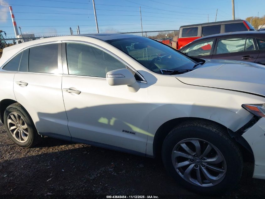 2016 Acura Rdx Technology Acurawatch Plus Packages/Technology Package VIN: 5J8TB4H50GL005904 Lot: 43645454