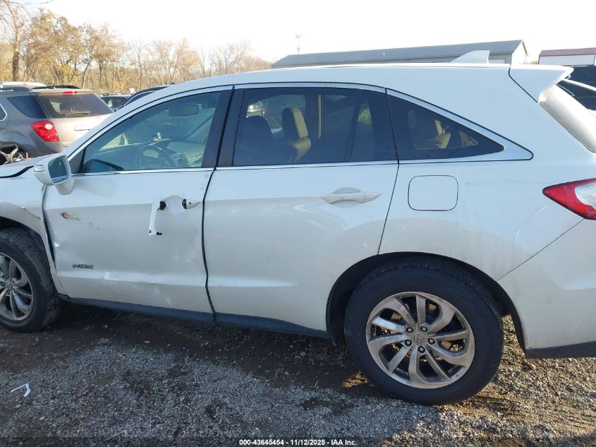 2016 Acura Rdx Technology Acurawatch Plus Packages/Technology Package VIN: 5J8TB4H50GL005904 Lot: 43645454