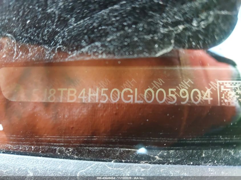 2016 Acura Rdx Technology Acurawatch Plus Packages/Technology Package VIN: 5J8TB4H50GL005904 Lot: 43645454