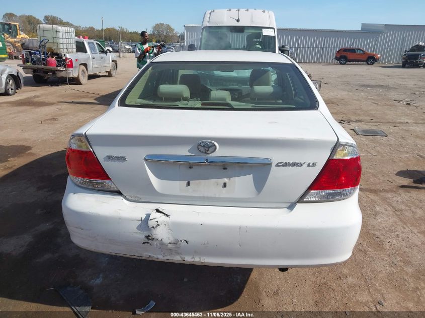 2005 Toyota Camry Le VIN: 4T1BE32K25U585122 Lot: 43645463