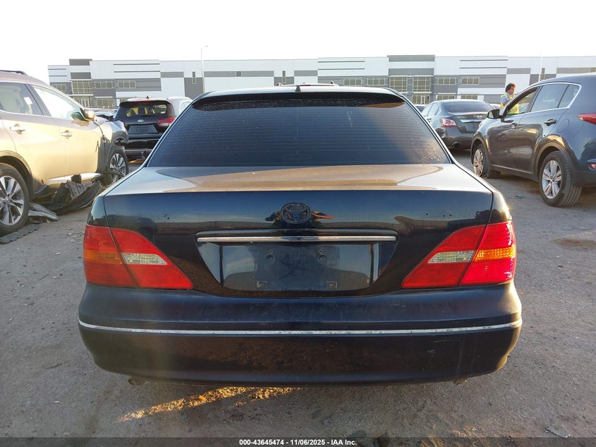 2001 Lexus Ls 430 VIN: JTHBN30F910036219 Lot: 43645474