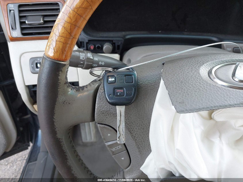 2001 Lexus Ls 430 VIN: JTHBN30F910036219 Lot: 43645474