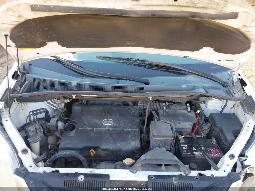 2011 Toyota Sienna Le V6 VIN: 5TDKK3DC8BS087283 Lot: 43645475