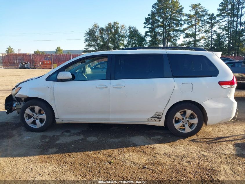 2011 Toyota Sienna Le V6 VIN: 5TDKK3DC8BS087283 Lot: 43645475