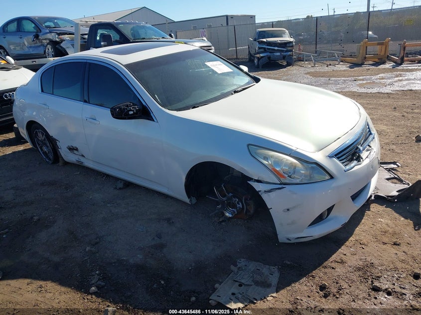 2013 INFINITI G37X - JN1CV6AR1DM358448