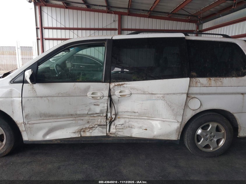 2001 Honda Odyssey Ex VIN: 2HKRL18701H587844 Lot: 43645510