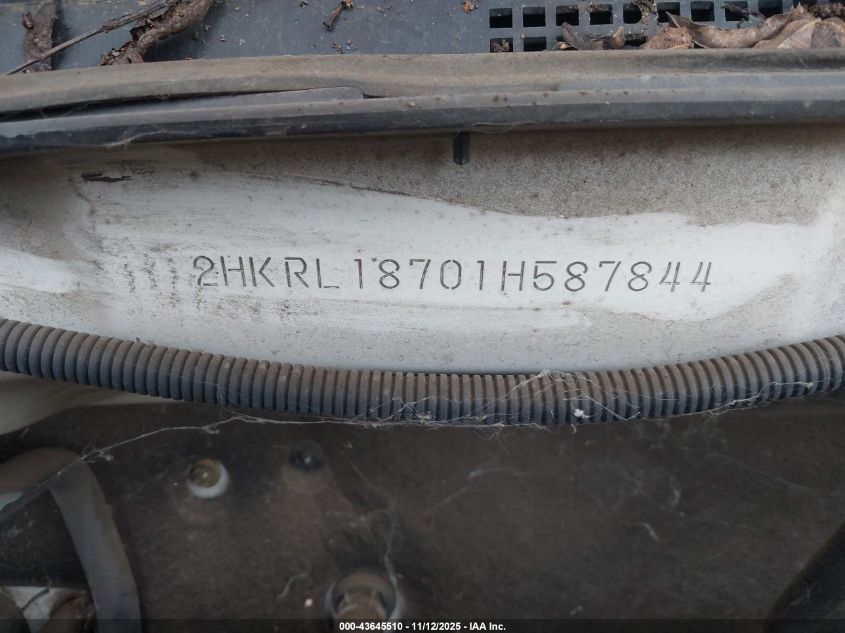 2001 Honda Odyssey Ex VIN: 2HKRL18701H587844 Lot: 43645510