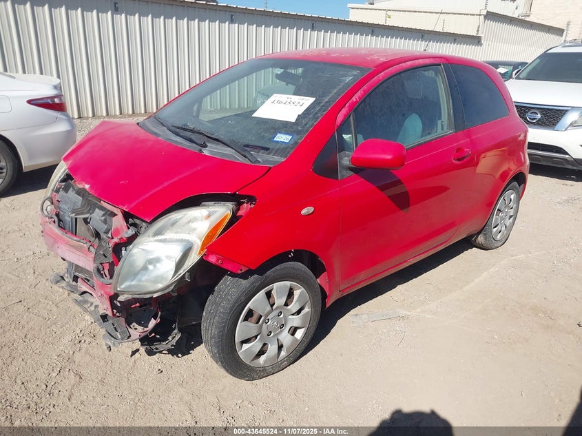 JTDJT923985171416 2008 TOYOTA YARIS photo no. 2