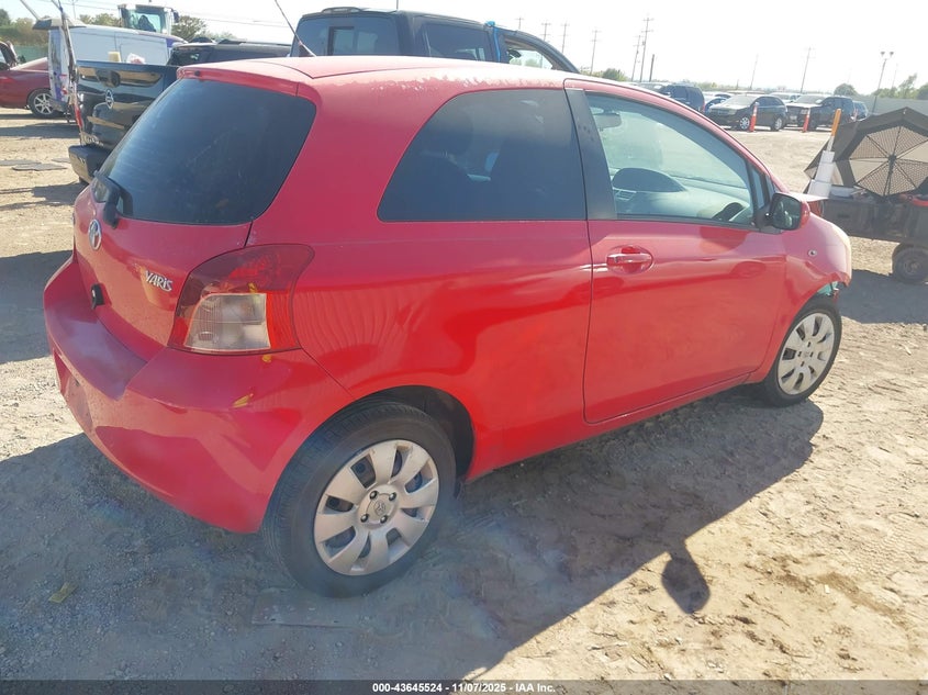 JTDJT923985171416 2008 TOYOTA YARIS photo no. 4