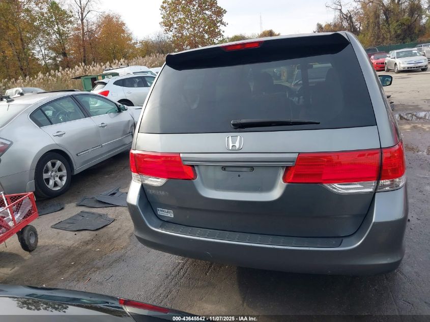 2009 Honda Odyssey Lx VIN: 5FNRL38299B059424 Lot: 43645542