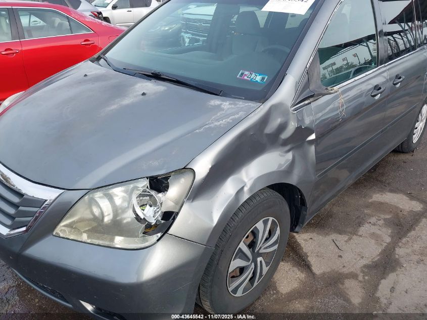 2009 Honda Odyssey Lx VIN: 5FNRL38299B059424 Lot: 43645542