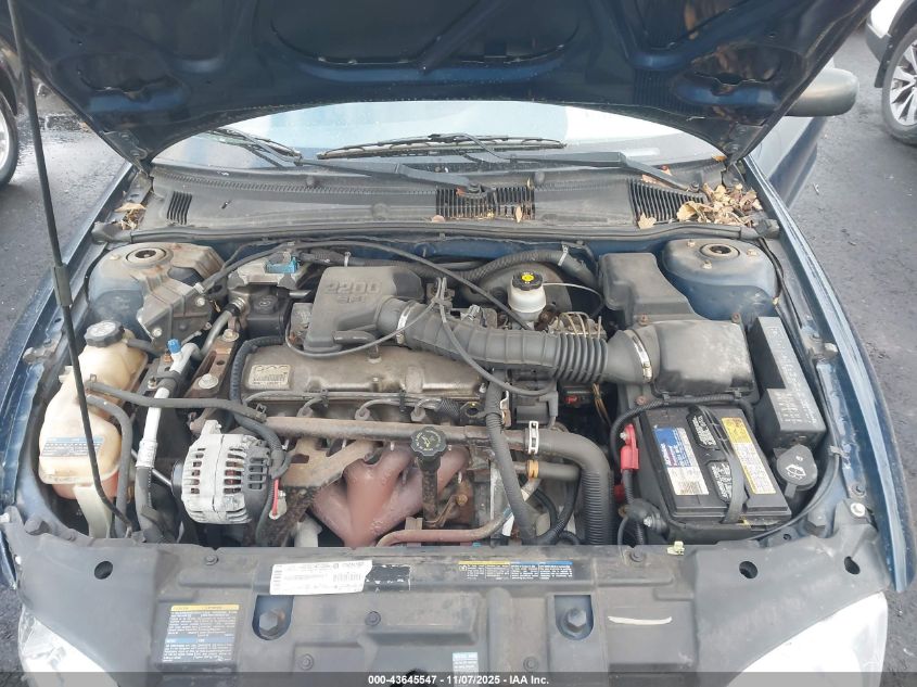 2002 Chevrolet Cavalier VIN: 1G1JC524727268328 Lot: 43645547