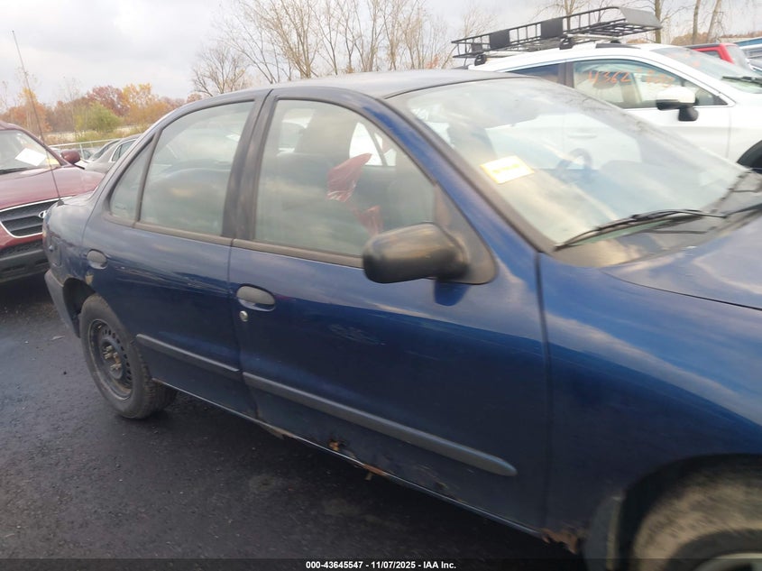 2002 Chevrolet Cavalier VIN: 1G1JC524727268328 Lot: 43645547
