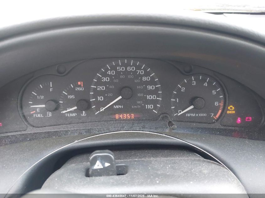 2002 Chevrolet Cavalier VIN: 1G1JC524727268328 Lot: 43645547