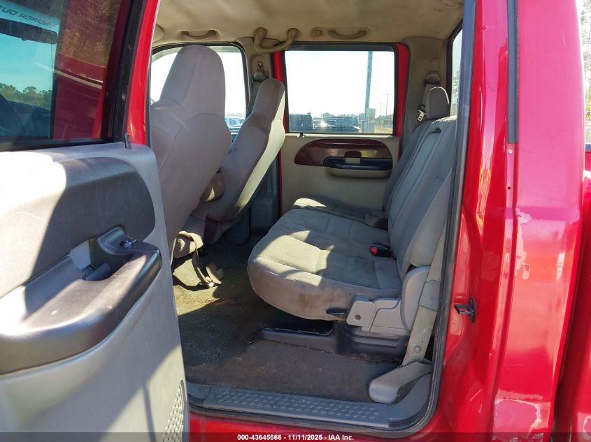 2006 Ford F-350 Lariat/Xl/Xlt VIN: 1FTWW31596EC65189 Lot: 43645566