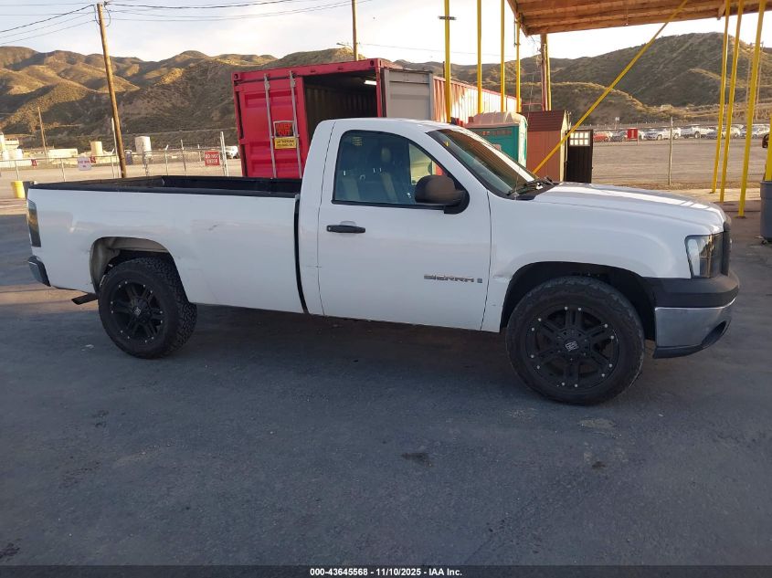 2009 GMC Sierra 1500 Work Truck VIN: 1GTEC14X49Z211950 Lot: 43645568