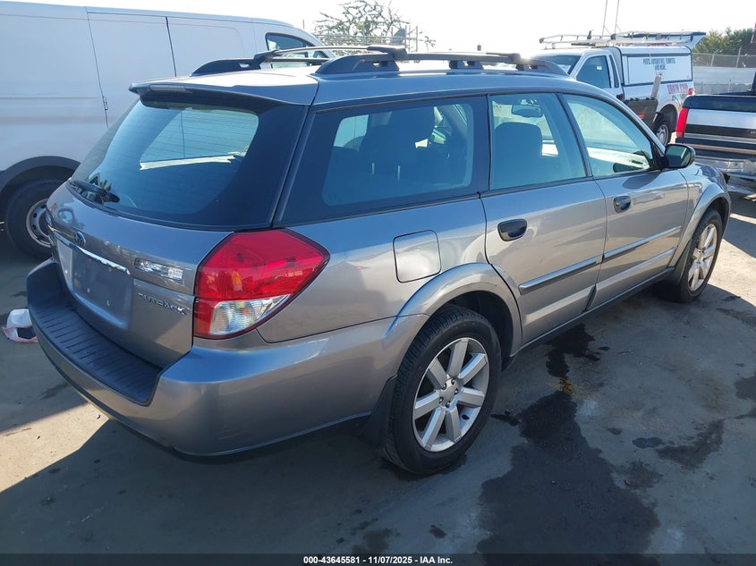 2008 Subaru Outback 2.5I/2.5I L.l. Bean Edition VIN: 4S4BP61C387349748 Lot: 43645581