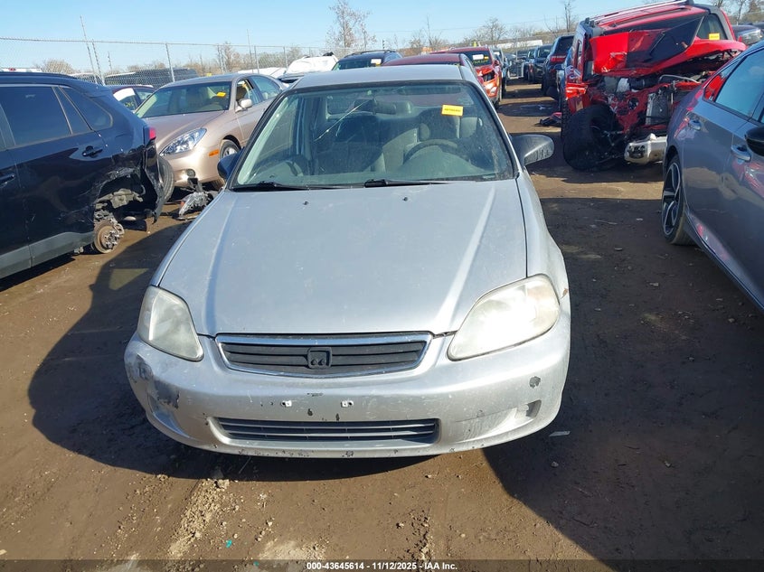 1999 Honda Civic Lx VIN: 1HGEJ667XXL054720 Lot: 43645614