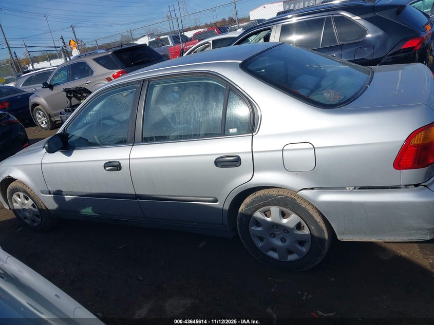 1999 Honda Civic Lx VIN: 1HGEJ667XXL054720 Lot: 43645614
