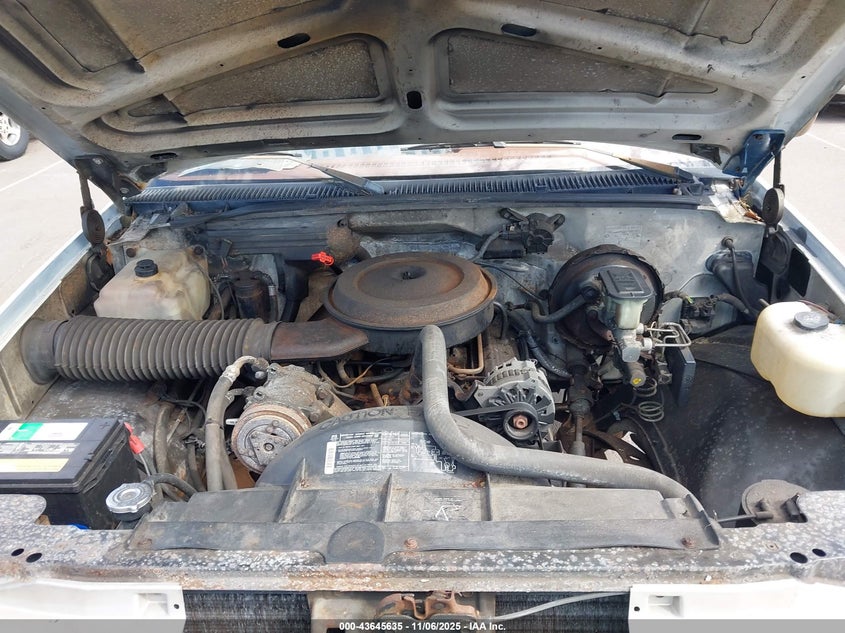 1989 GMC Sierra C1500 VIN: 1GTDC14H0KZ538291 Lot: 43645635