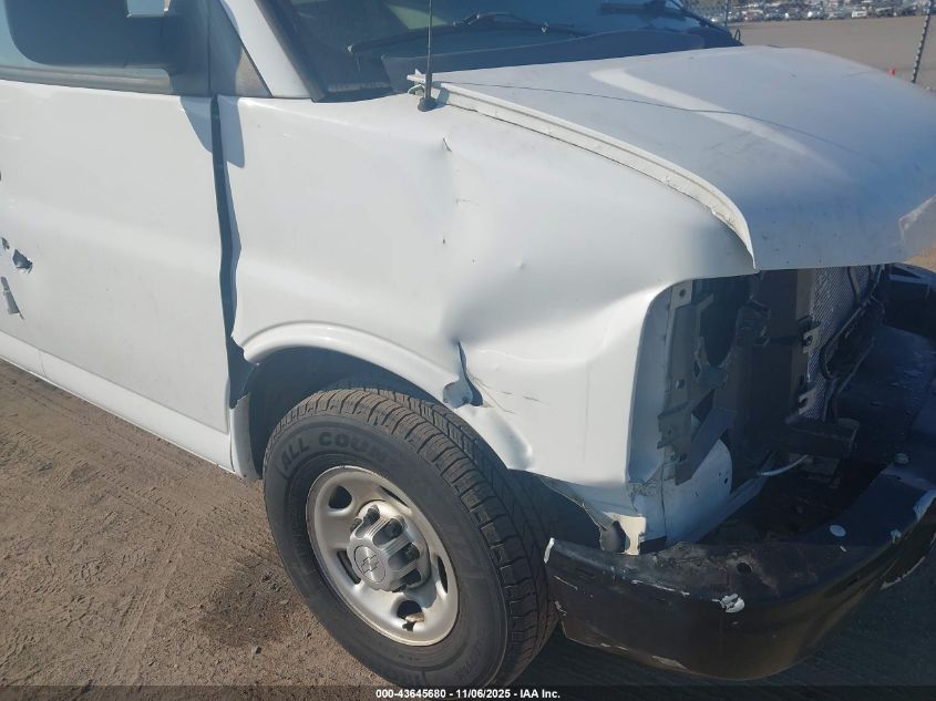 2018 Chevrolet Express 2500 Work Van VIN: 1GCWGBFG4J1343766 Lot: 43645680