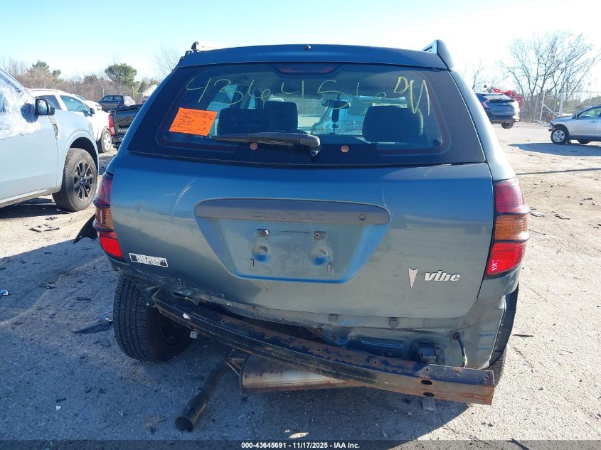 2007 Pontiac Vibe VIN: 5Y2SL65847Z435367 Lot: 43645691