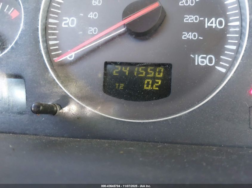 2009 Volvo S60 2.5T/2.5T Special Edition VIN: YV1RS592492737152 Lot: 43645704