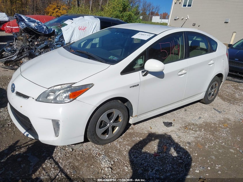 2014 Toyota Prius One VIN: JTDKN3DUXE1817003 Lot: 43645714