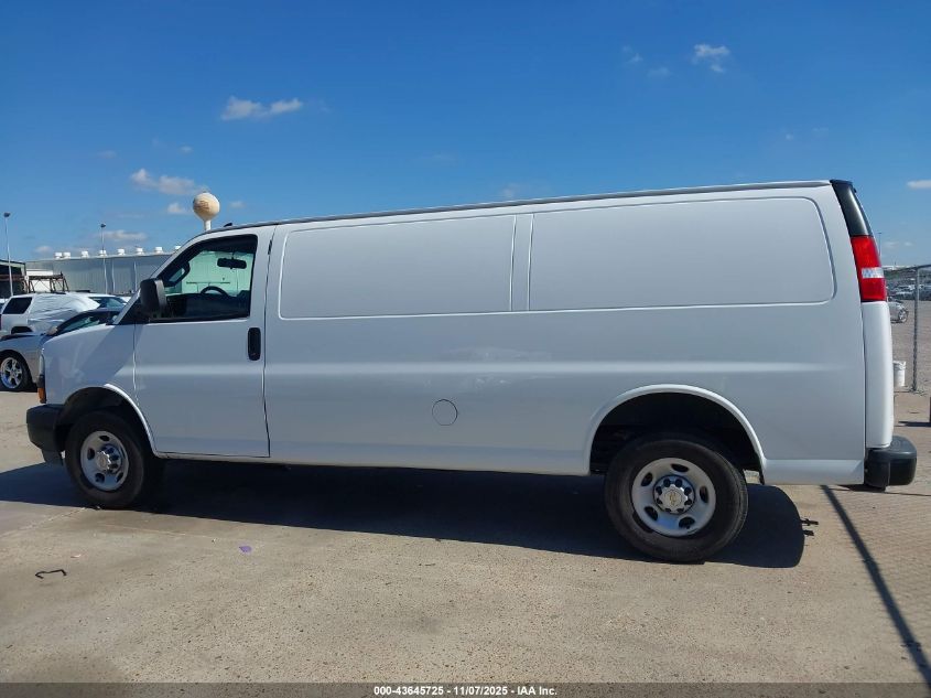 2024 Chevrolet Express Cargo Rwd 3500 Extended Wheelbase Wt VIN: 1GCZGHFP3R1262138 Lot: 43645725
