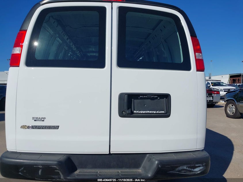 2024 Chevrolet Express Cargo Rwd 3500 Extended Wheelbase Wt VIN: 1GCZGHFP3R1262138 Lot: 43645725