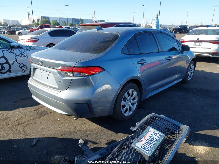 2021 TOYOTA COROLLA 1.8L I-4 DOHC, VVT, (VIN: 5YFEPMAEXMP195460